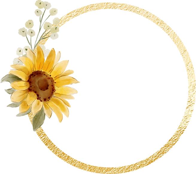 Gold Sunflower Number 0